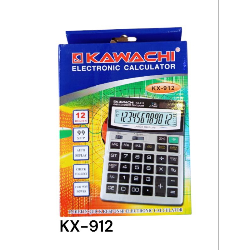 

Kalkulator Kawachi 12Digits KX-912