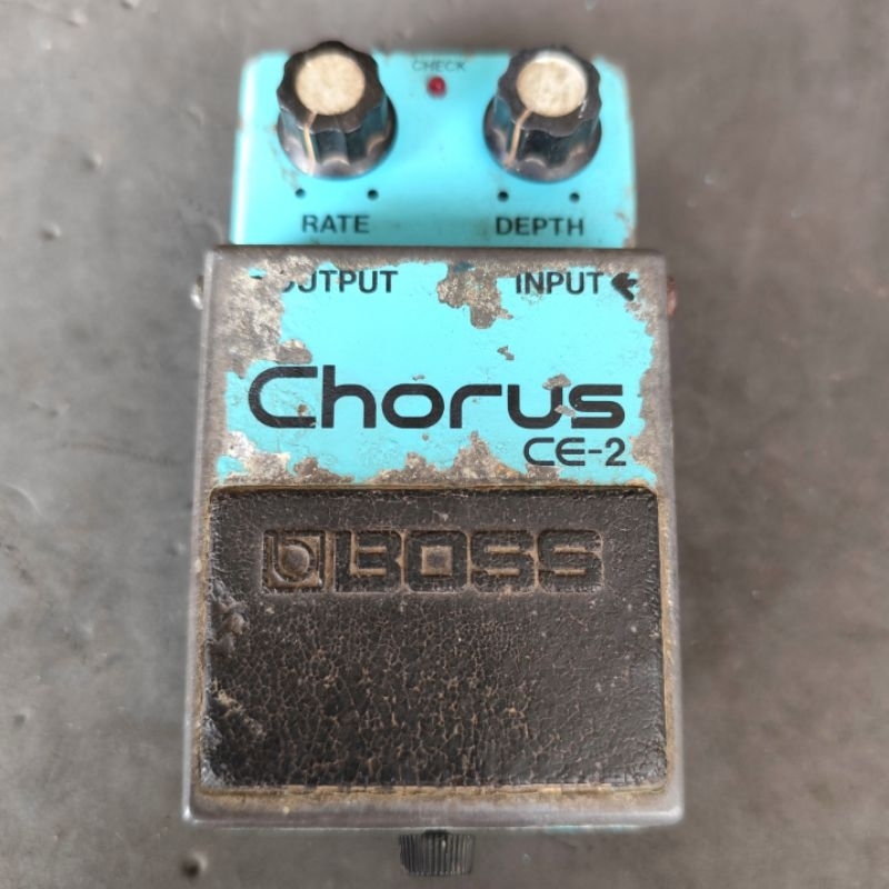 Boss CE 2 Chorus, Made in Japan, Super langka, Efek Gitar, Legendaris