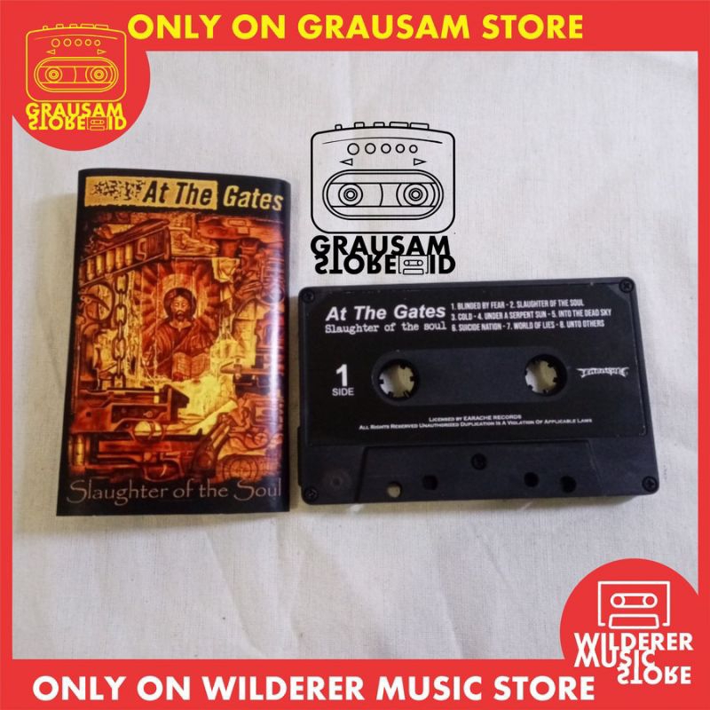 Kaset Pita At The Gates - Slaughter of Soul