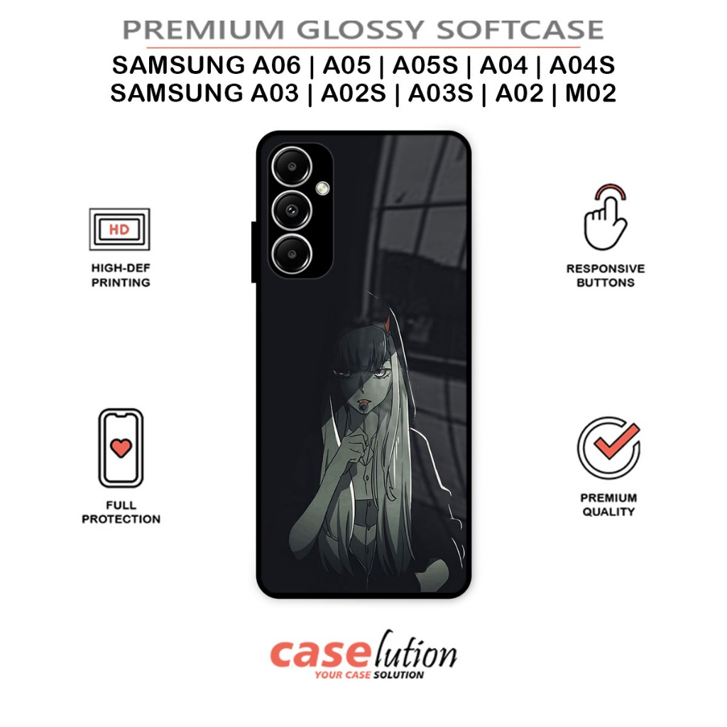 Glossy Softcase For SAMSUNG A06 | A05 | A05S | A04 | A04S | A03 | A03S | A02 | A02S | M02 [Anime Gir