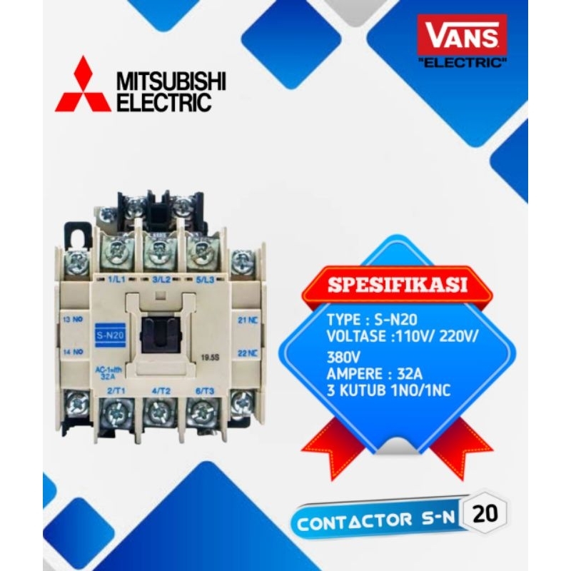 contactor s-n20 32a