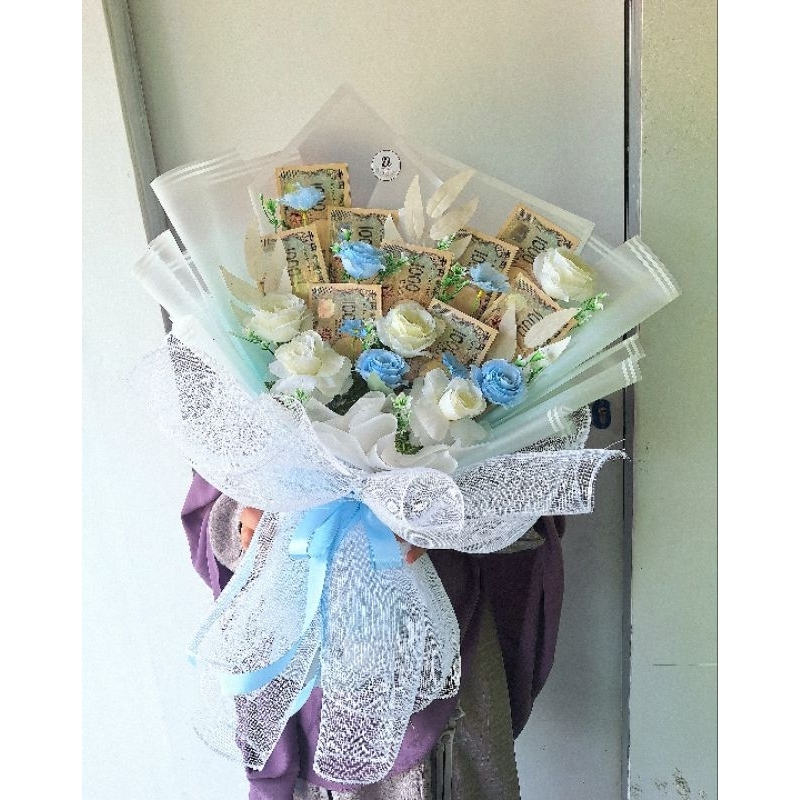 BUKET UANG/BOUQUET UANG PREMIUM/BUCKET UANG/MONEY BOUQET/BUKET UANG KOSONGAN/BUCKET UANG KOSONGAN