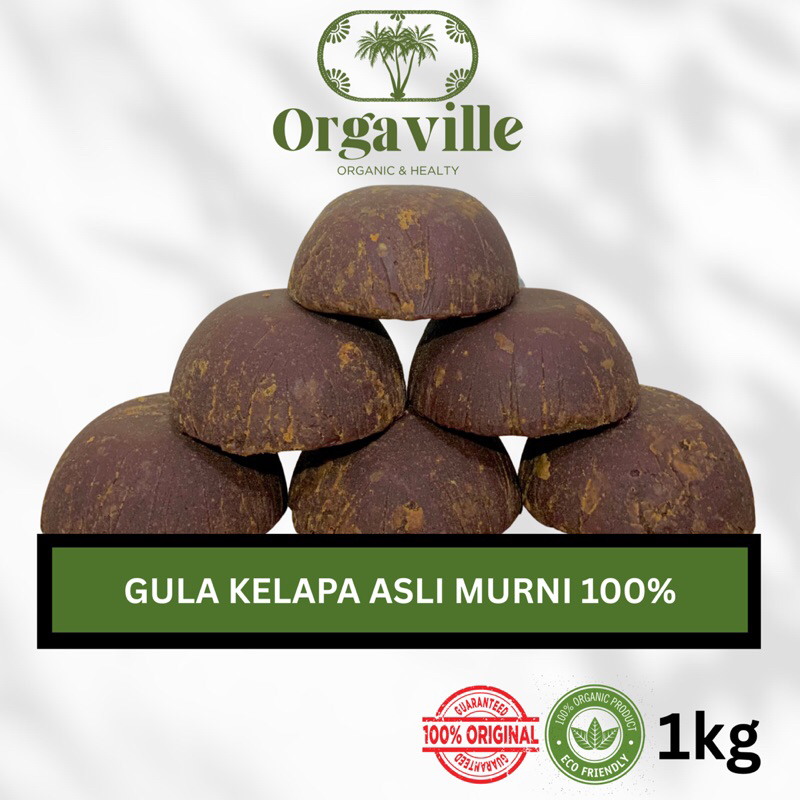 

Gula Kelapa Batok Asli Organik Premium 1kg | Gula Merah | Gula Jawa | Brown Sugar | Coconut Sugar | Gula Batok