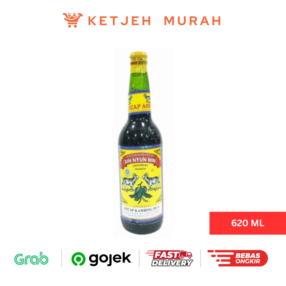 

Kecap Asin Kambing Sin Nyun Hin ASLI Singkawang 620 ML