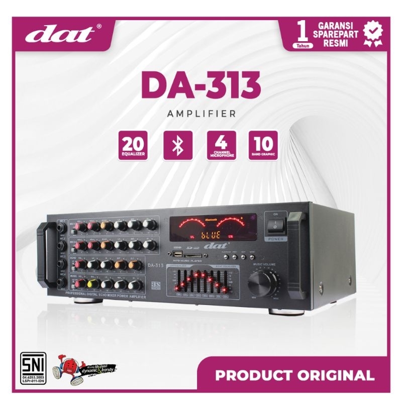 Amplifier DAT DA 313 DA313 Bluetooth Original