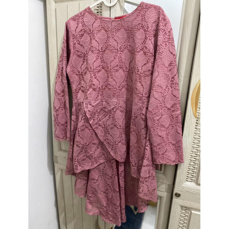 preloved one set kebaya indah bordir preloved