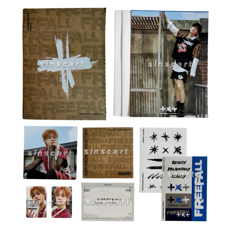 Official Freefall Clarity Ver. Unsealed Album - The Name Chapter: Freefall Album Only or Full Set wi