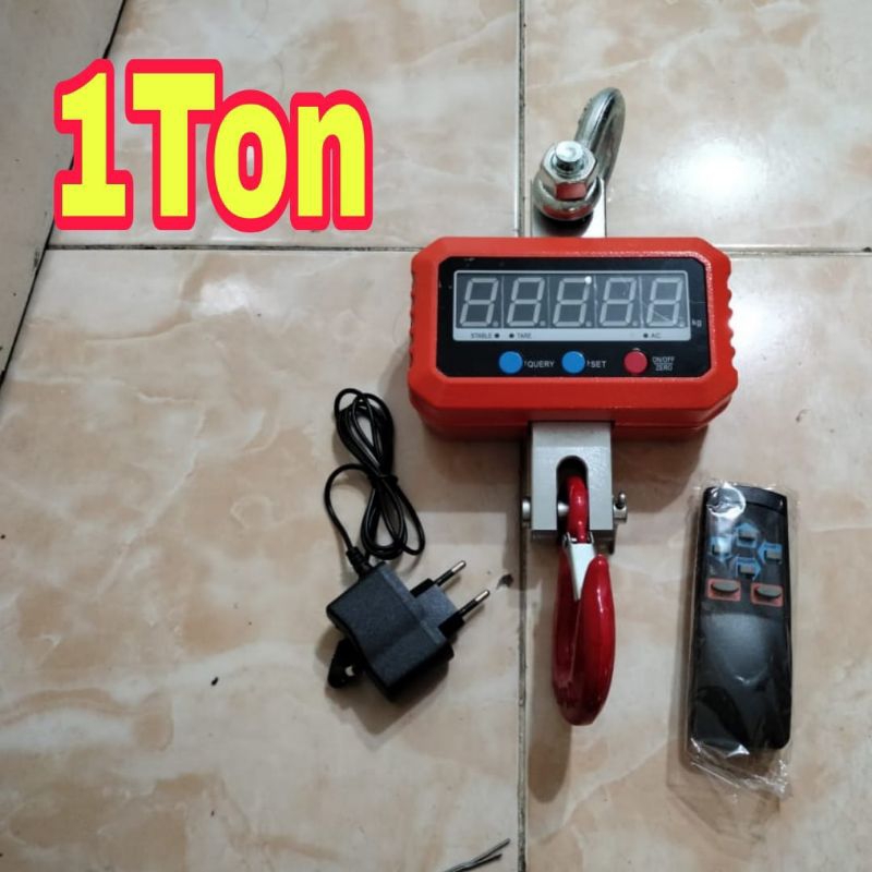 timbangan gantung digital 1000kg /1ton