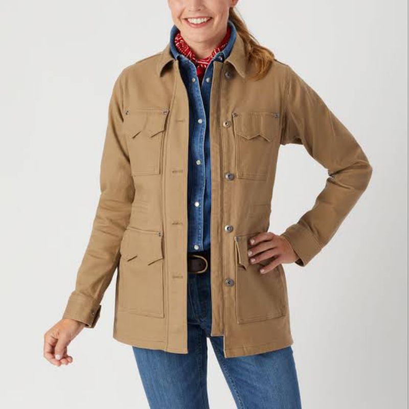Women's Heavy Duluth Flex Fire Hose Fance Mender Jacket