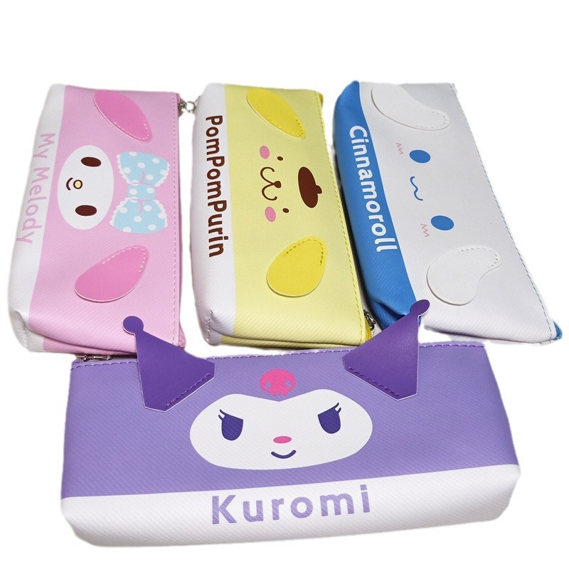 

TEMPAT PENSIL SANRIO BAHAN PU / PENCIL CASE SANRIO / TEMPAT ALAT TULIS ANAK SEKOLAH BAHAN KULIT PU / POUCH SANRIO