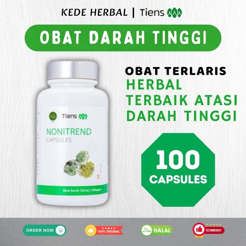 Obat tekanan darah tinggi tiens nonitrend 100% original halal