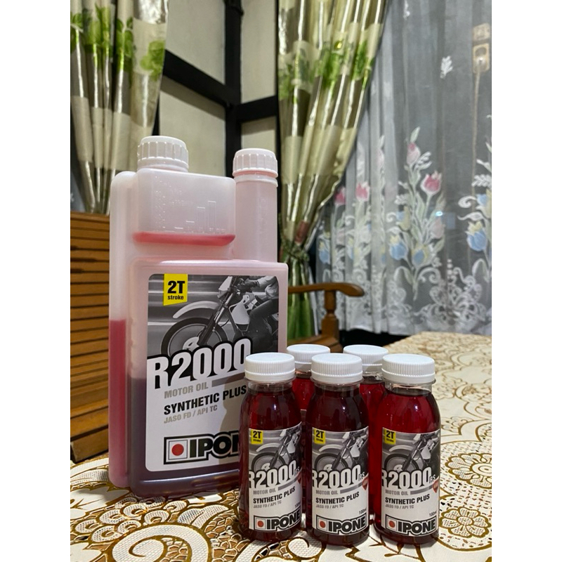 OLI SAMPING IPONE R2000 & MOTUL 510 2T