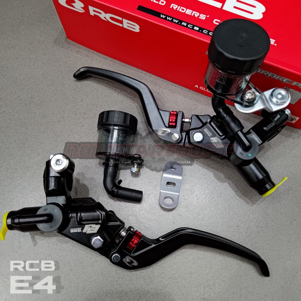 Master Rem RCB E4 Plus 15mm Kanan / Kiri Original Universal cocok semua motor Nmax New old Turbo PCX