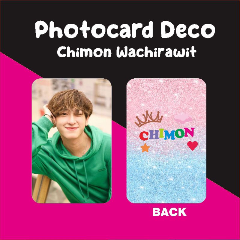 Photocard deco Chimon Wachirawit