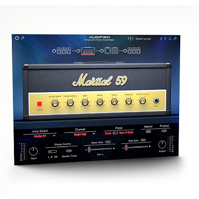 Audified - AmpLion 2 Rock Essentials - VST Guitar Effects Emulator