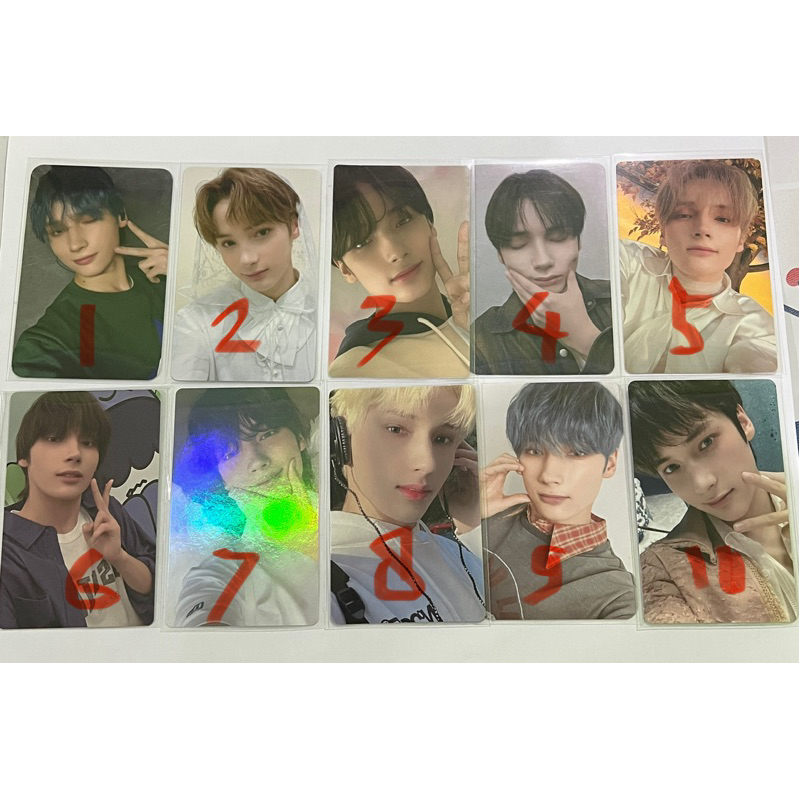 TXT Hueningkai 50k won dvd fanlive AR DMM light POB Angel WVG Boy pop up SW ALS Digicode photocard