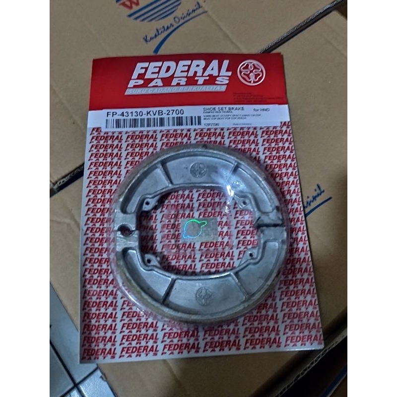 KAMPAS REM BELAKANG BEAT, VARIO 110, VARIO 125. ORIGINAL FEDERAL