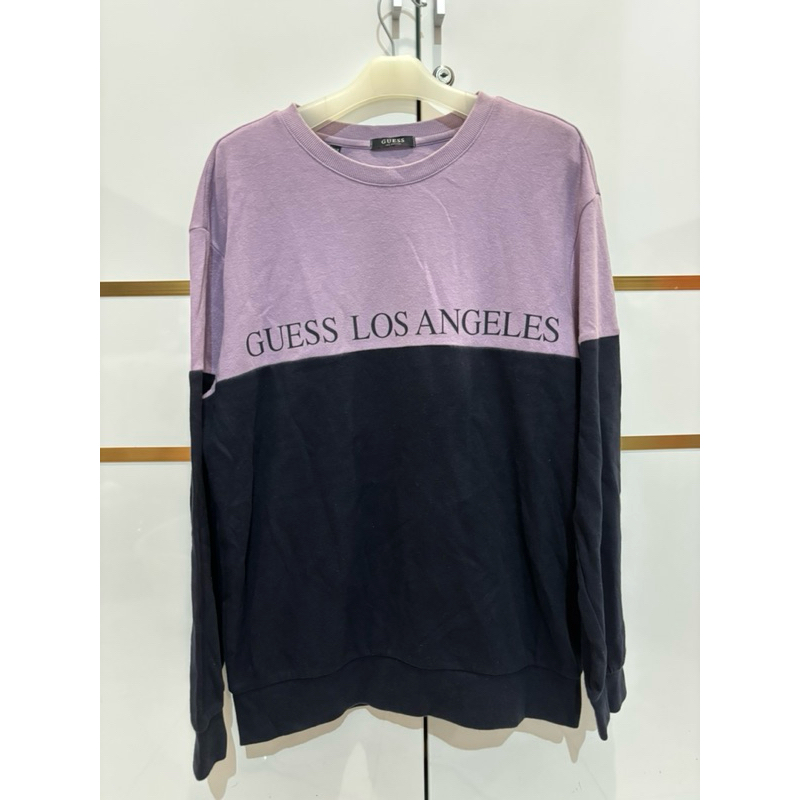 Crewneck baju lengan panjang Guess 2 colors