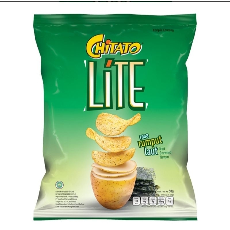 

CHITATO Lite Keripik Kentang Nori Seaweed 68 g
