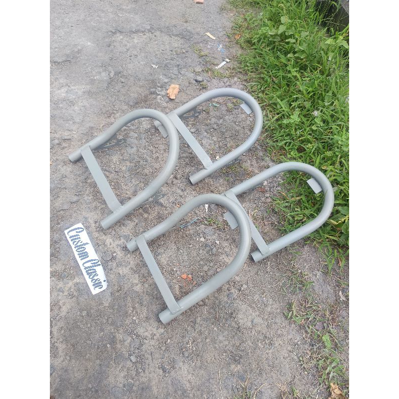 Behel U Begel U Pendek Besi U sandaran tatakan jok Japstyle Motor Custom