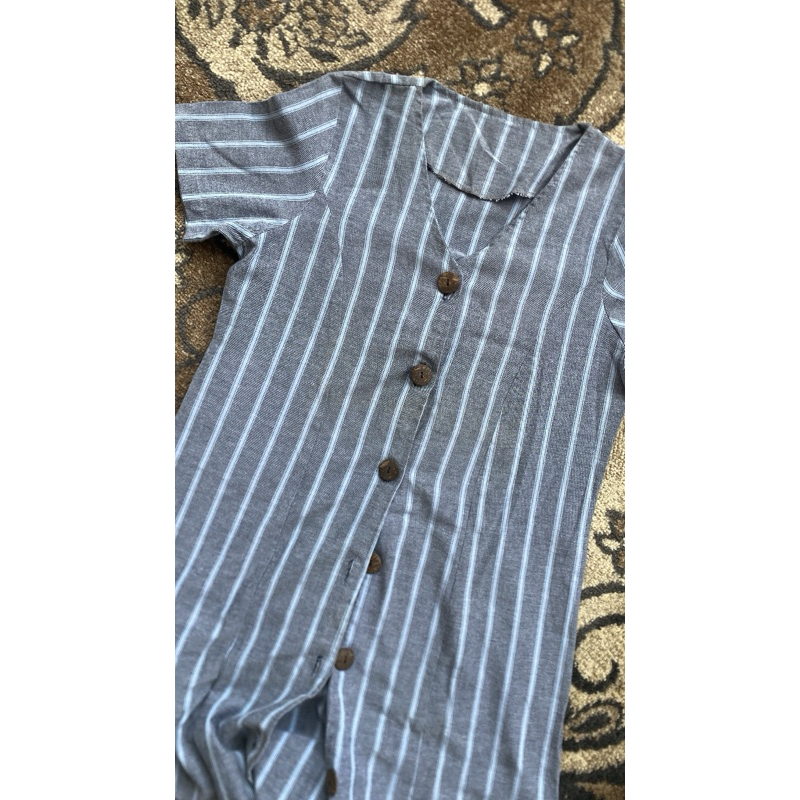 Tunik wanita motif garis garis by Mayoutfit