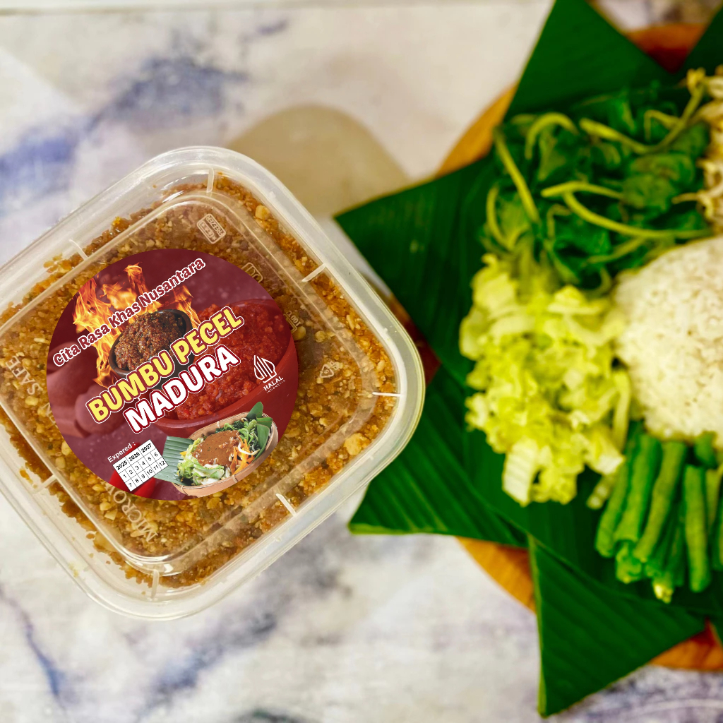 

Bumbu Pecel Khas Madura – Pedas Gurih, Autentik & Praktis