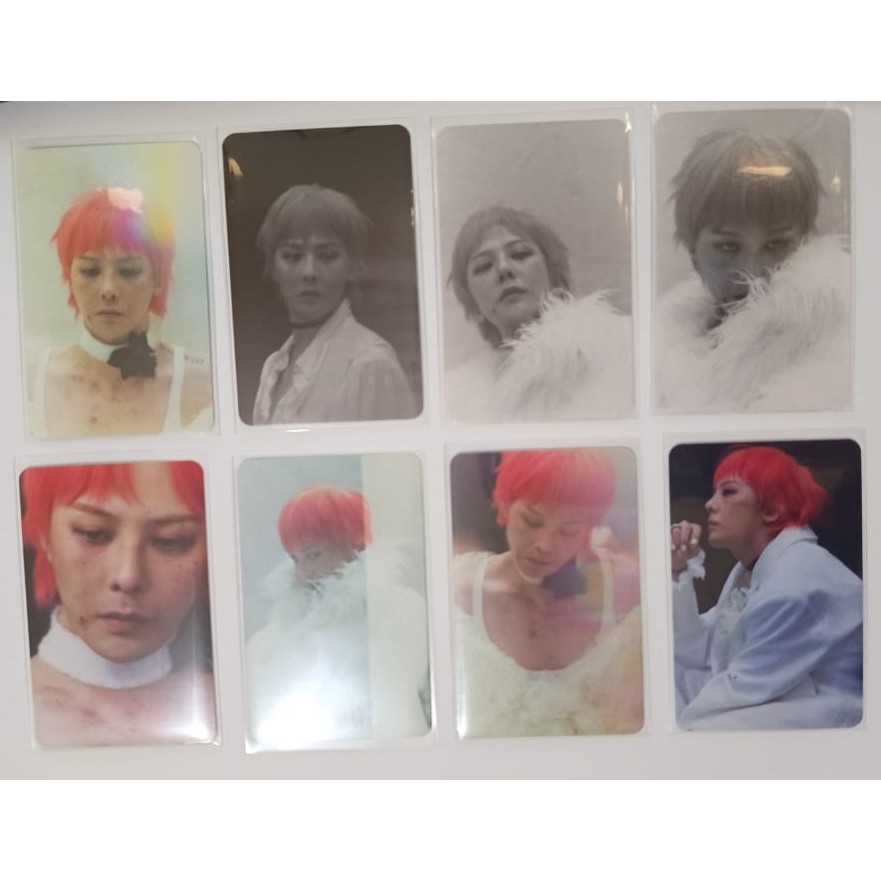 PC G-dragon Photocard Gdragon Bigbang G dragon Official