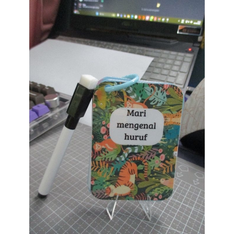

Flashcard huruf edukasi anak