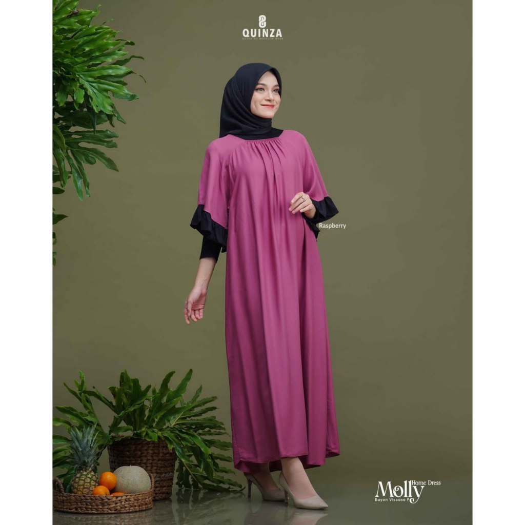 PROMO TEBUS MURAH // MOLLY HOME DRESS QUINZA TERBARU // DRESS QUINZA TERBARU // QUINZA // dress terb
