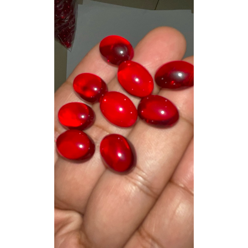 

merah siam 10x14 mm merah siam bahan opsi warna bagus harga satuan