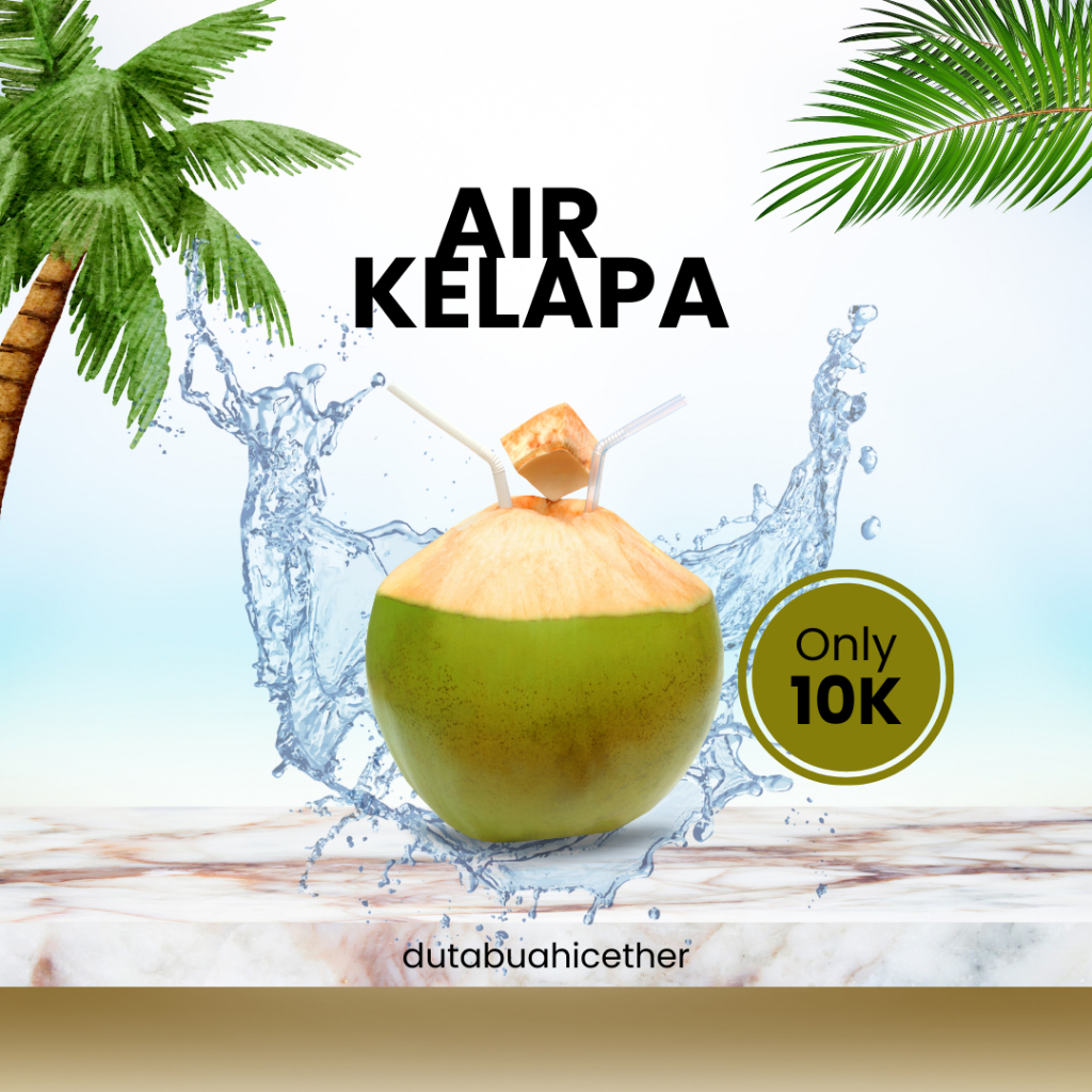 

Air Kelapa Murni Segar 1 Liter – Tanpa Pengawet | Siap Minum untuk obat dll | Duta Buah Icether