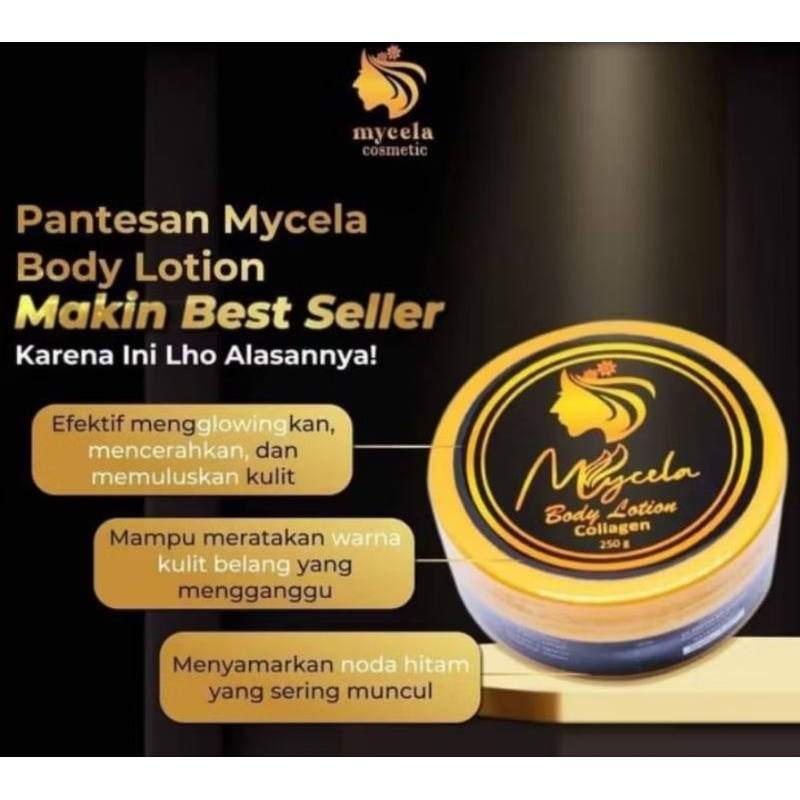 [Ready Stok || Free Gift] MYCELA MENCEGAH DEHIDRASI HANDBODY COLLAGEN / HB MYCELA BPOM/ Mycela Kulit