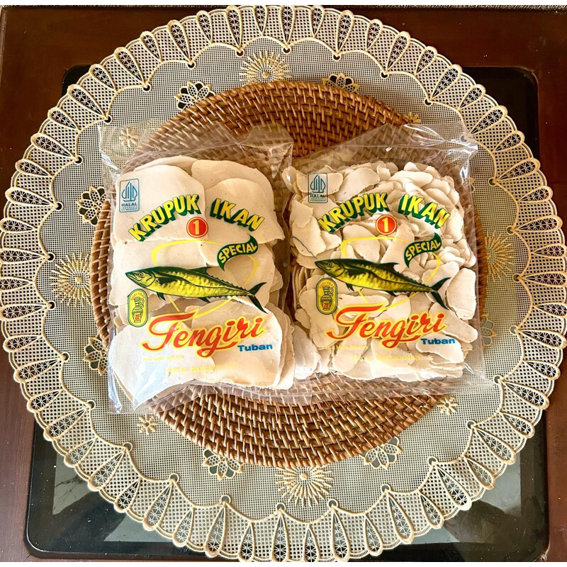 

Krupuk IKAN TENGIRI Spesial “Guci Toak” Asli Tuban