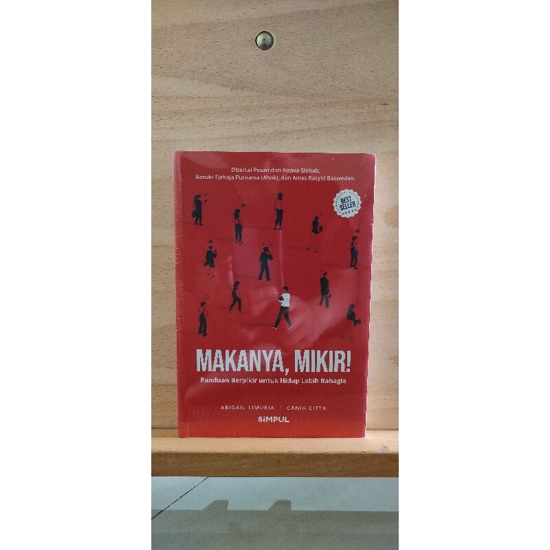 [New sealed] Makanya Mikir - Abigail Limura & Cania Citta - 100% Original