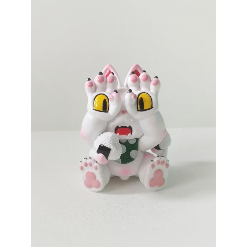 Grape Brain Hell's Cat Onigiri's Mysterious Life Figure Blindbox - Eat (D1)
