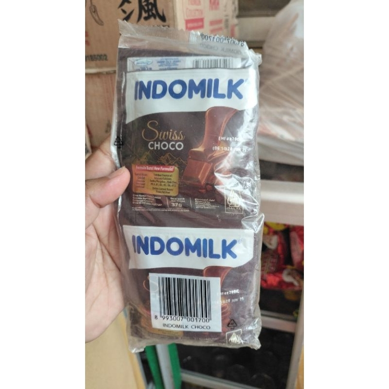 

susu kental manis Indomilk coklat 37gram SKM Indomilk coklat 37gr
