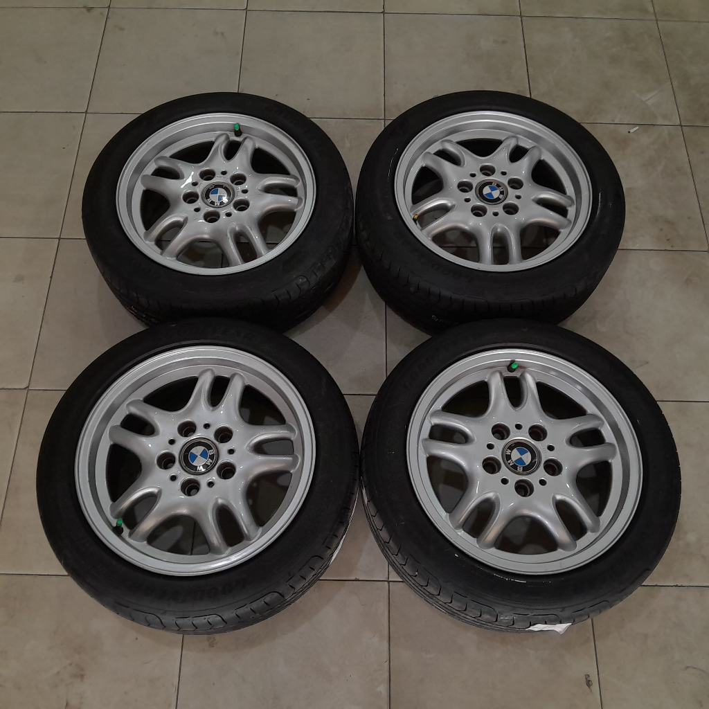 velg mobil std bmw ring 16 PCD 5x120 velg oem copotan bmw velg mobil bekas