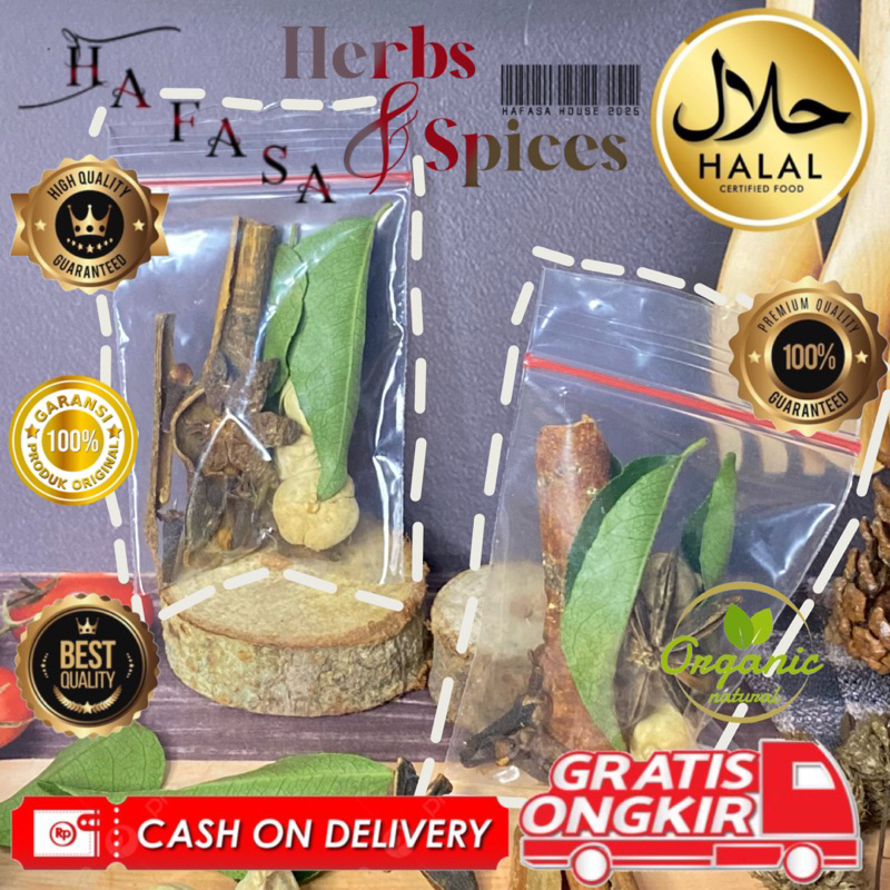 

tambahan rempah campur + daun kari