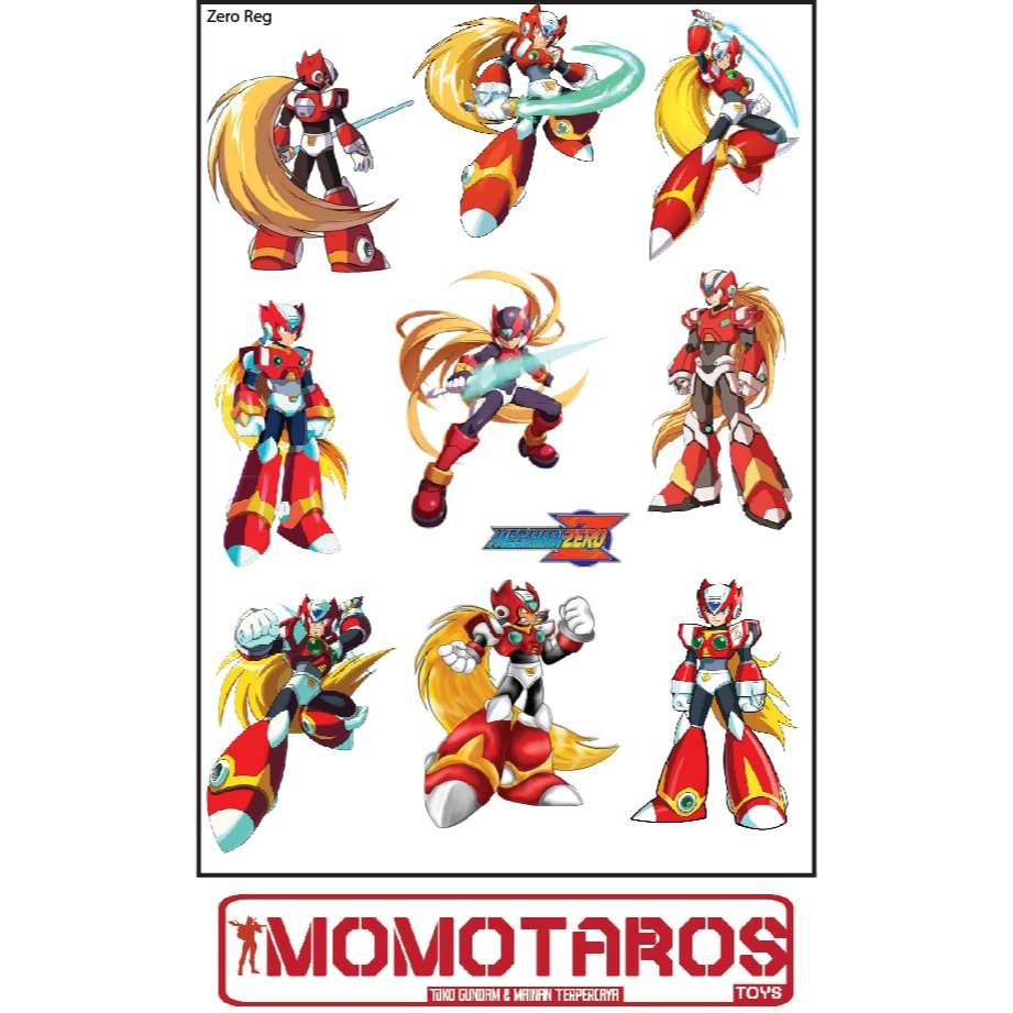 

Sticker Megaman series Zero 1 pc