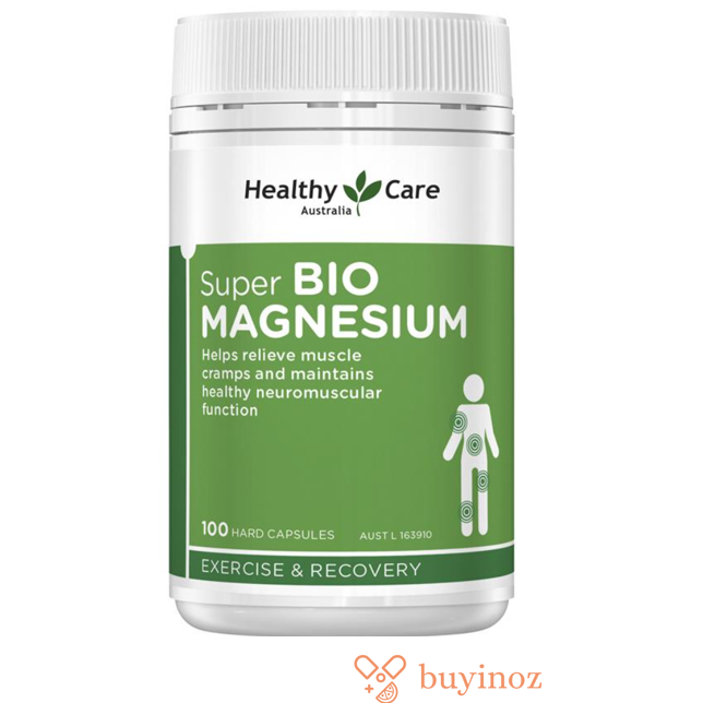 Healthy Care Super Bio Magnesium 100 Capsules