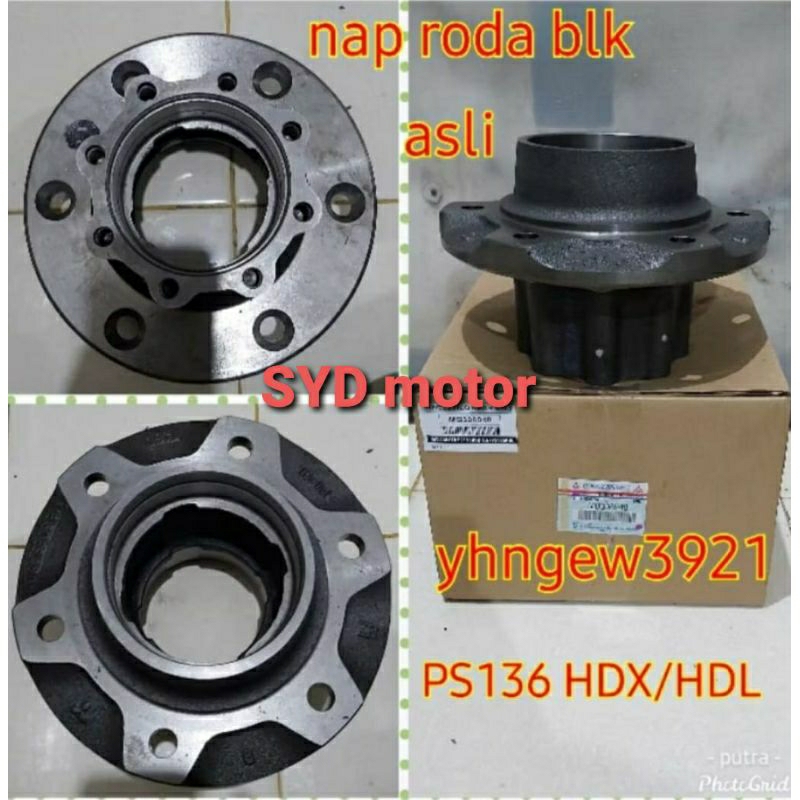 WHEEL HUB REAR NAP RODA BELAKANG CANTER PS136 HDX / PS136 HDL ASLI GRESS