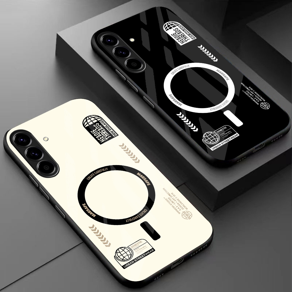 [53] Softcase Glass Samsung A56 - Kesing Glossy Samsung A56 - Casing Kaca Samsung A56