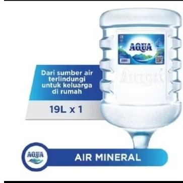

AQUA Galon 19L (Galon+isi) Khusus Instan