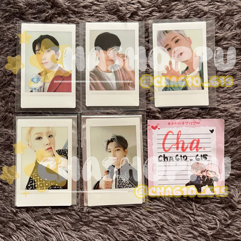[READY STOCK] CHEKI HANABI BE THE SUN BETS AN ODE SCOUPS JEONGHAN HOSHI WONWOO SEVENTEEN