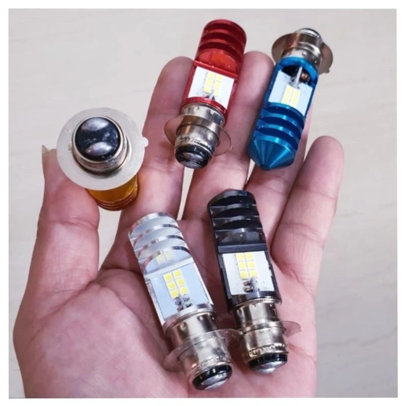 COD BOLAM DEPAN LED H6 2 SISI/LAMPU DEPAN LED MOTOR MIO SPORTY / LAMPU DEPAN MIO SPORTY