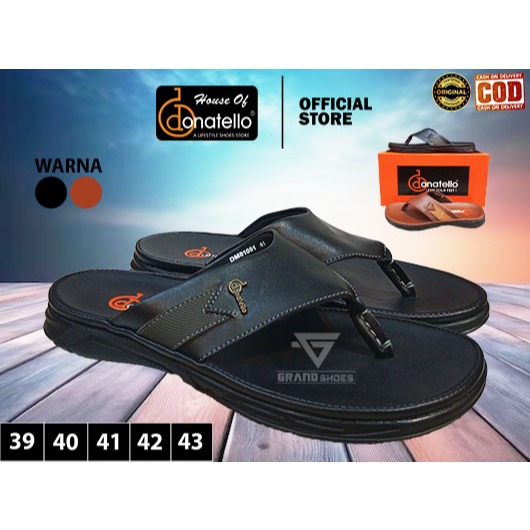 Donatello Sandal Jepit Kasual Pria Laki laki dewasa ringan anti slip ORIGINAL