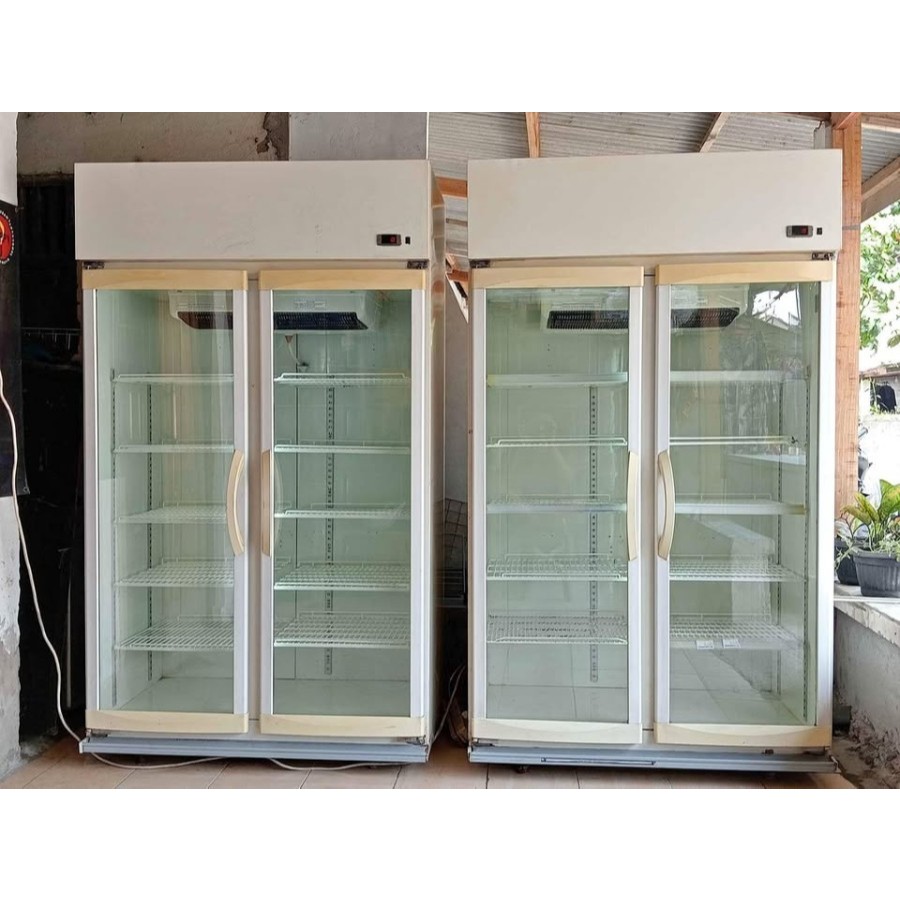 SHOWCASE 2 DOOR / SHOWCASE 2 PINTU PANASONIC BEKAS BERGARANSI