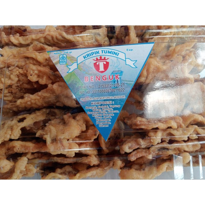 

Kripik Benguk Tumini,Wonogiri.Sangar lezat gurih 250gr