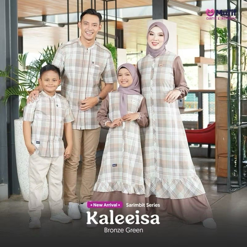 SARIMBIT MUTIF KALEENA BRONZE GREEN