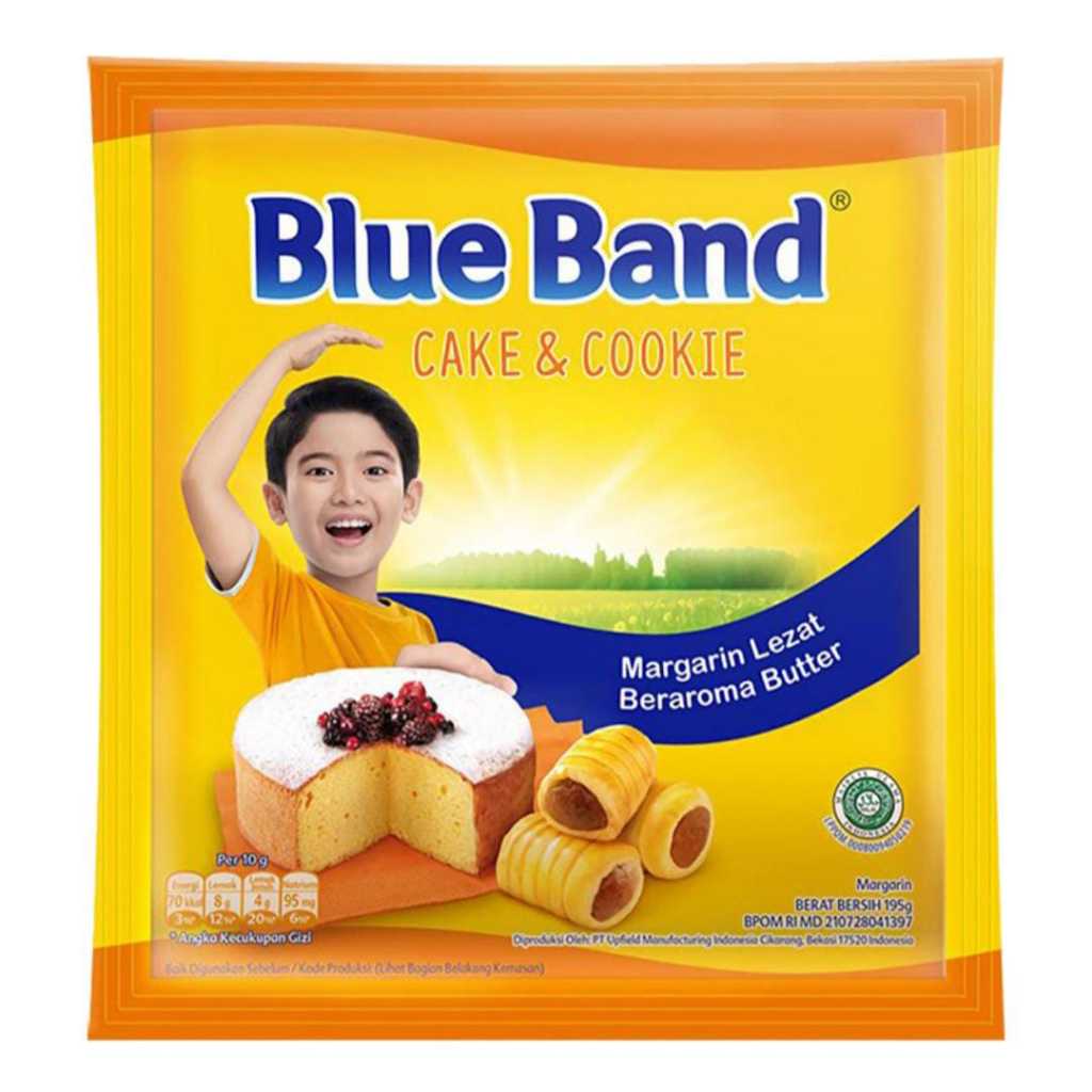 

[ 200 gram ] Margarin Blue Band Cake and Cookie